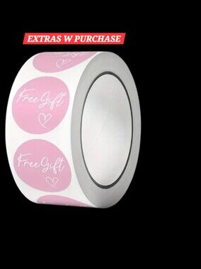 500ct. Light Pink "Free Gift" Bonus 3 Random Polymailers